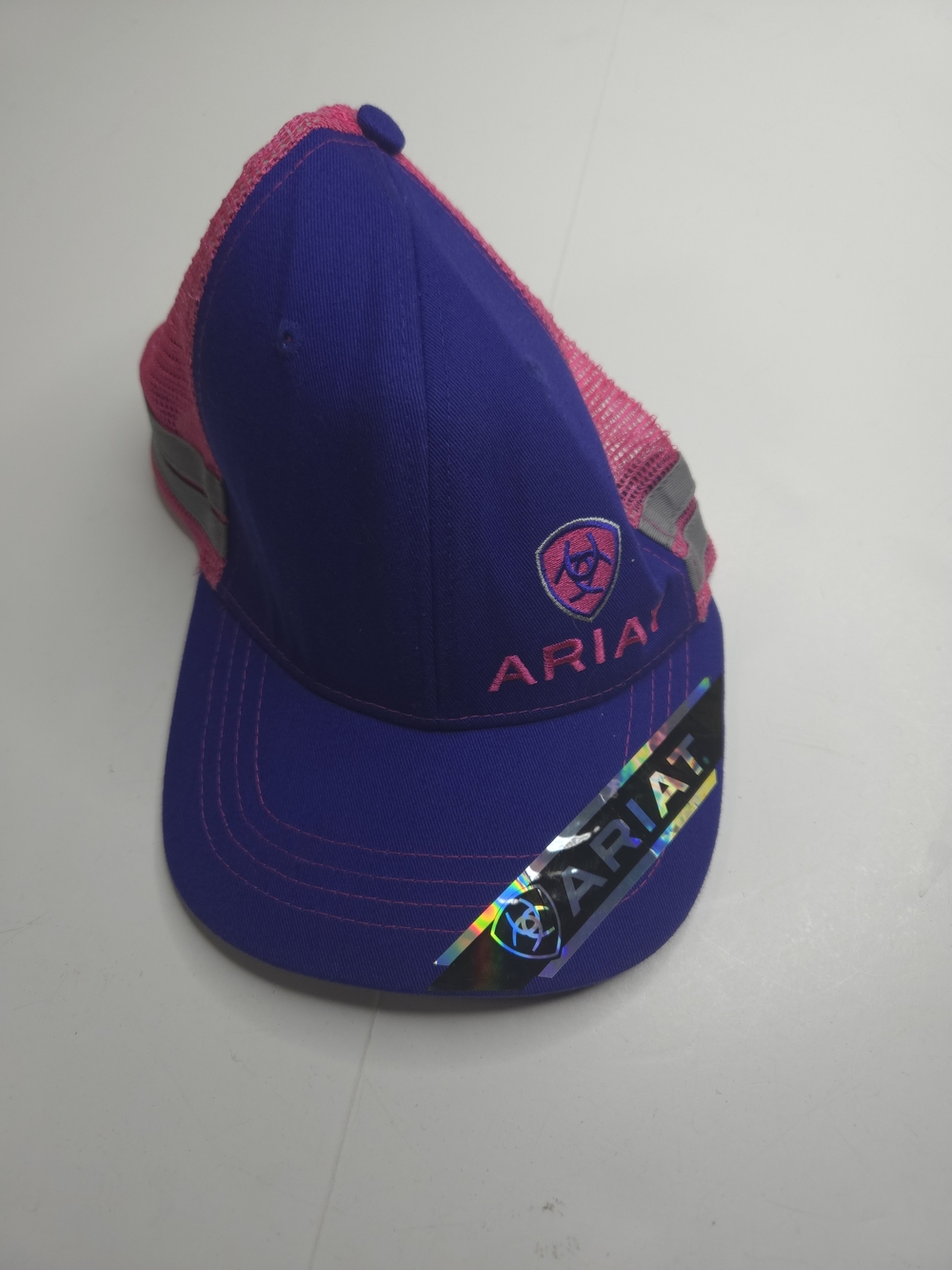 Ariat Purple & Pink Mesh Trucker Cap